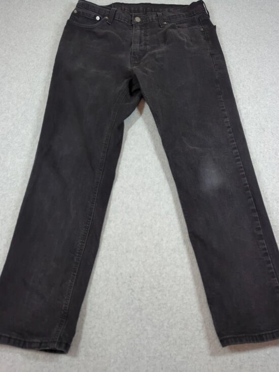 Levi's Other - Levi's 541 Jeans Mens 33x32 (Actual 33x30) Black Denim Athletic Fit Straight Leg